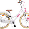 Volare Exzellente Kinderfahrrad - Mädchen - 24 Zoll - Weiß - Zwei Handbremsen