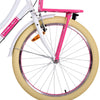 Volare Exzellente Kinderfahrrad - Mädchen - 24 Zoll - Weiß - 3 Zahnräder
