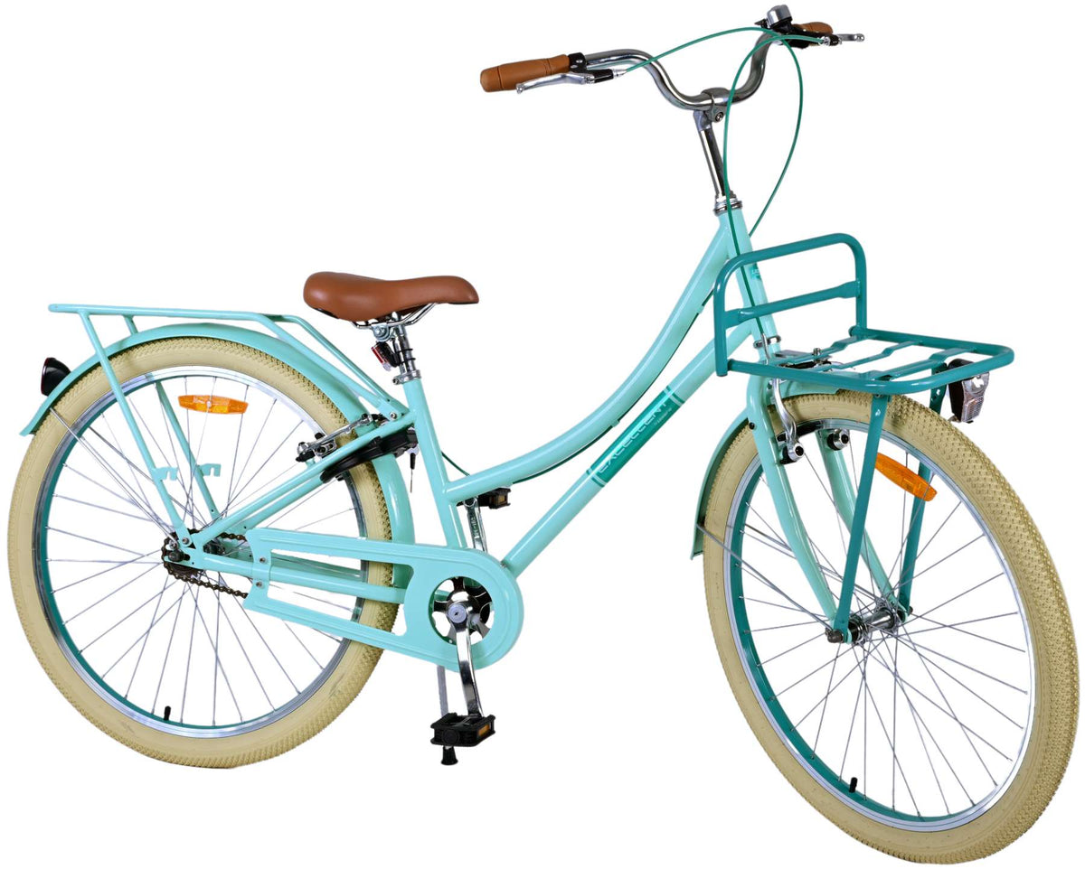 Volare Exzellente Kinderfahrrad - Mädchen - 26 Zoll - Grün - Zwei Handbremsen