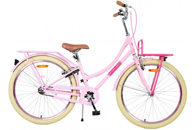 Volare Exzellente Kinderfahrrad - Mädchen - 26 Zoll - Pink - Zwei Handbremsen