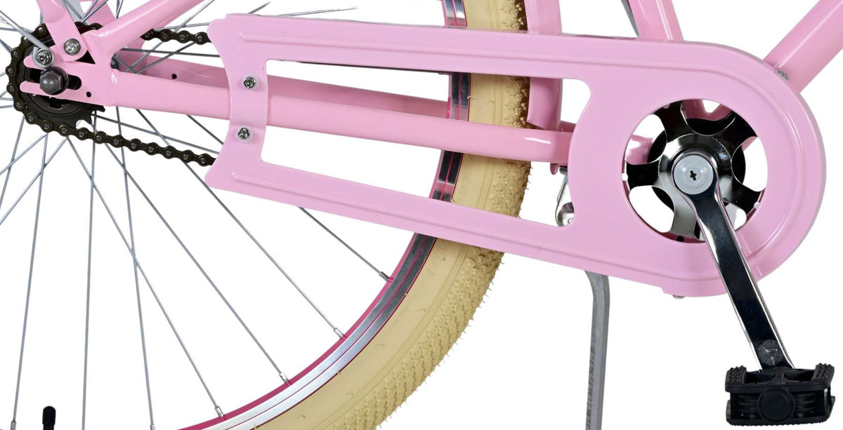 Volare Exzellente Kinderfahrrad - Mädchen - 26 Zoll - Pink - Zwei Handbremsen