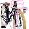 Volare Exzellente Kinderfahrrad - Mädchen - 26 Zoll - Schwarz - Zwei Handbremsen