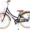 Volare Exzellente Kinderfahrrad - Mädchen - 26 Zoll - Schwarz - Zwei Handbremsen