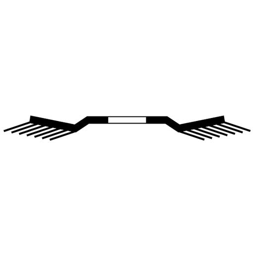 Berner 50898 Fiberschleifscheibe (Fächerscheibe) 115 ZK80