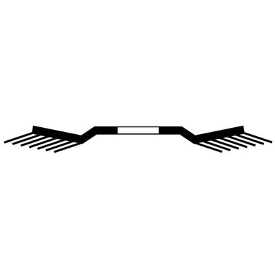 Berner 50898 Fiberschleifscheibe (Fächerscheibe) 115 ZK80