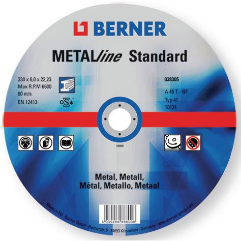Berner Deckrahmen Metalline Standard 125x6x22.2 B