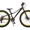 Volare Gradient Kinderfahrrad - Jungen - 24 Zoll - Schwarzes Grüngelb - 7 Geschwindigkeit - Prime Collection
