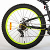 Volare Gradient Kinderfahrrad - Jungen - 24 Zoll - Schwarzes Grüngelb - 7 Geschwindigkeit - Prime Collection