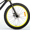Volare Gradient Kinderfahrrad - Jungen - 24 Zoll - Schwarzes Grüngelb - 7 Geschwindigkeit - Prime Collection