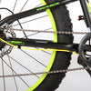 Volare Gradient Kinderfahrrad - Jungen - 24 Zoll - Schwarzes Grüngelb - 7 Geschwindigkeit - Prime Collection