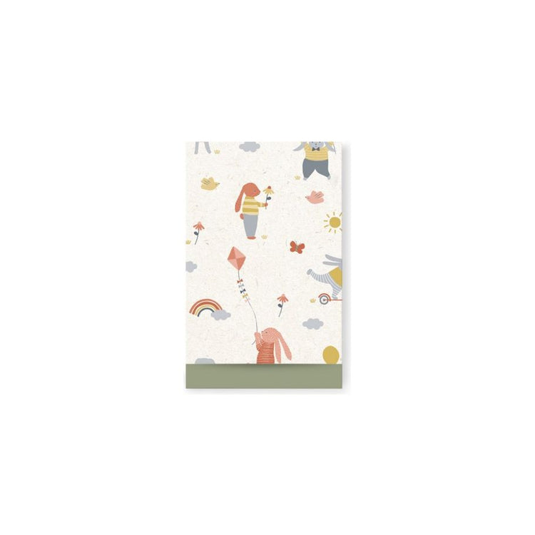 Haus der Produkte Geschenktüten Kaninchen Grün 12x19cm 200st