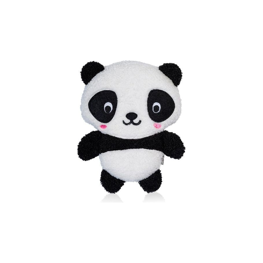 Gebissenes Hitzekissen kuscheliger Panda