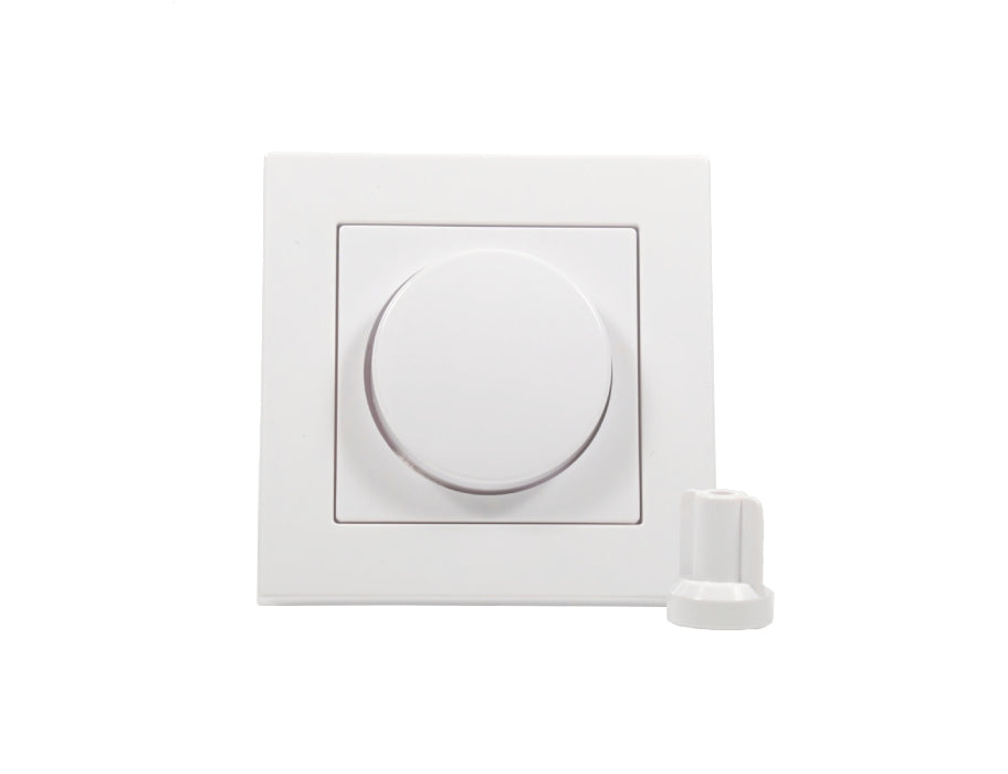 Ion Industries Single Dimmer Cover Plate Weiß
