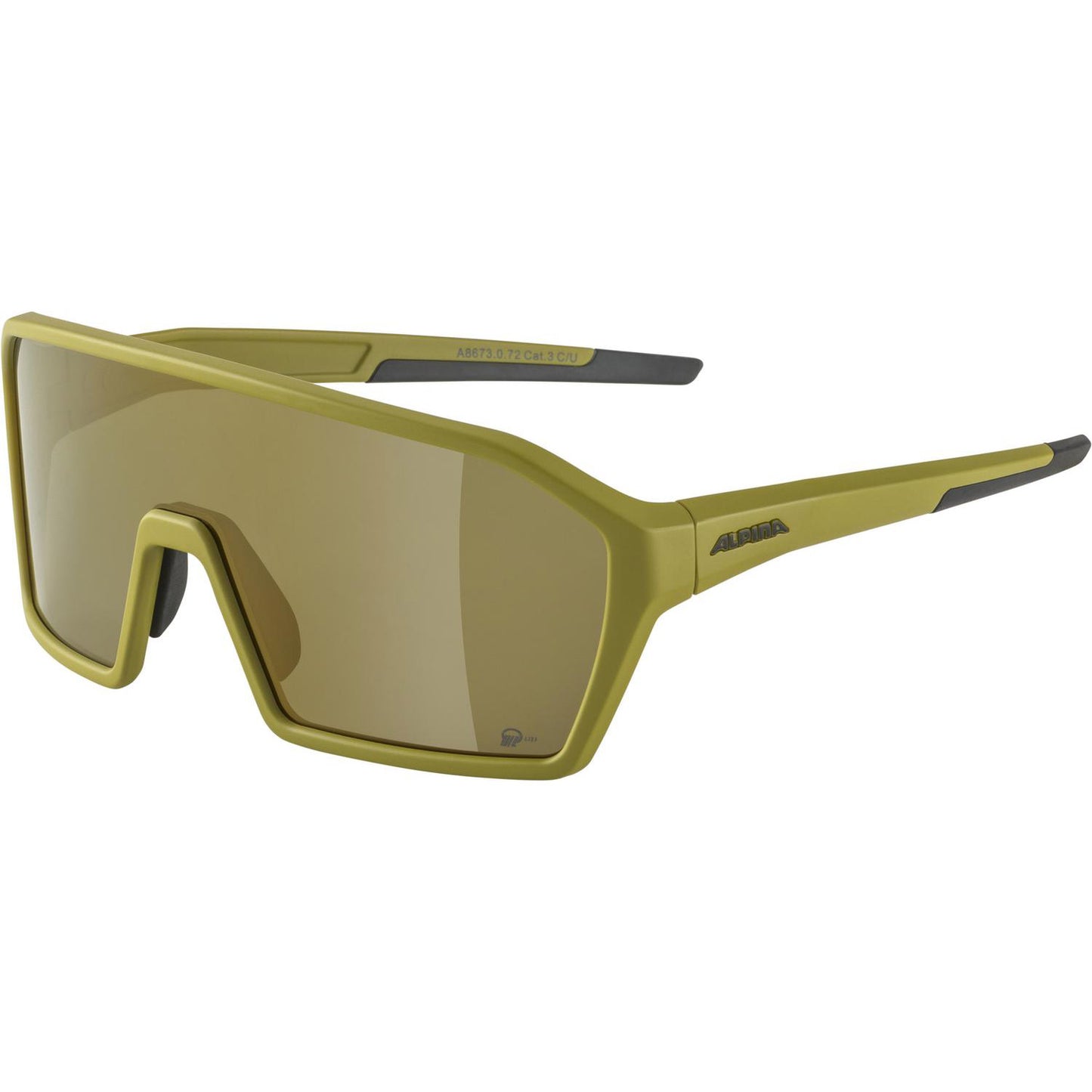 Olympische Sportswear Sportbril Ram Q-Lite Olive