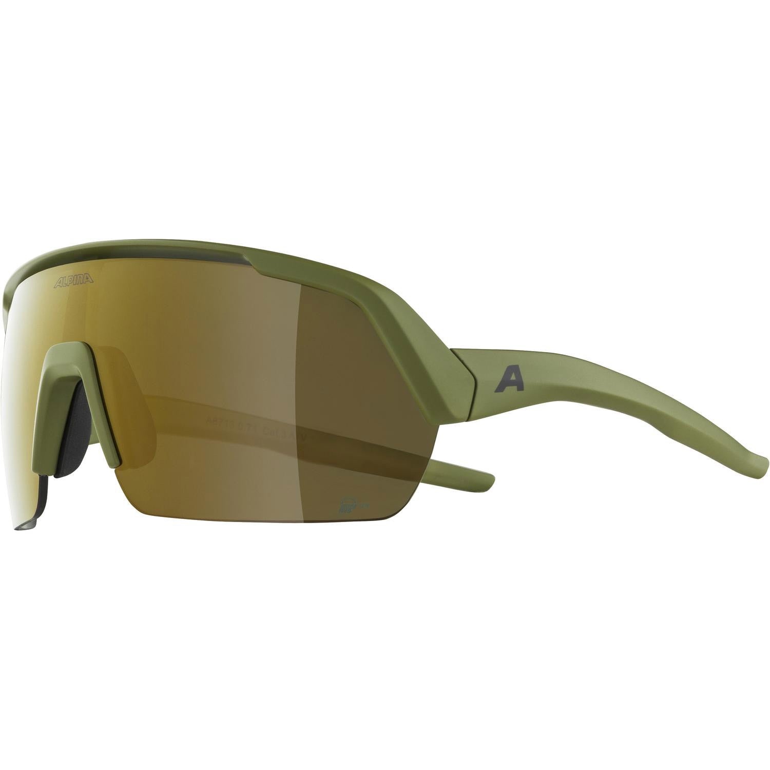 Olympische Sportswear Sportbril Turbo-Hr Q-Lite Olive
