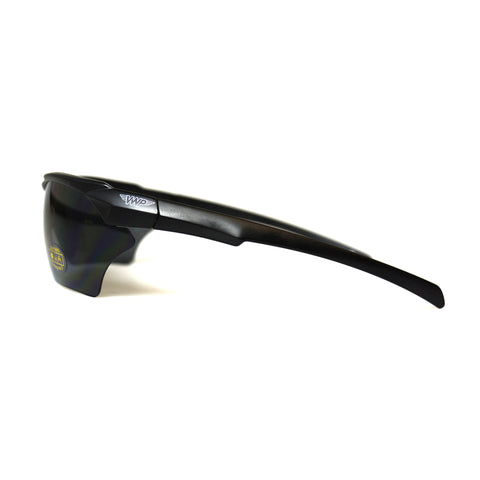 VWP Brille Black-Smoke Vollsicht Sport + klare Linse