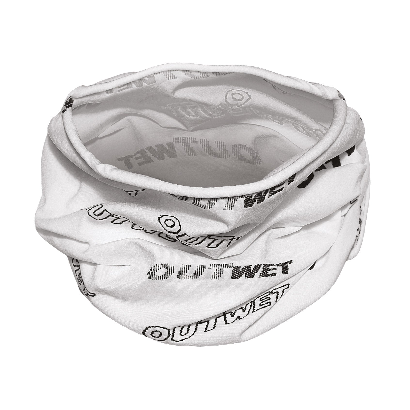 Outwet Buff Schal weißer Ow Neck Uni Größe