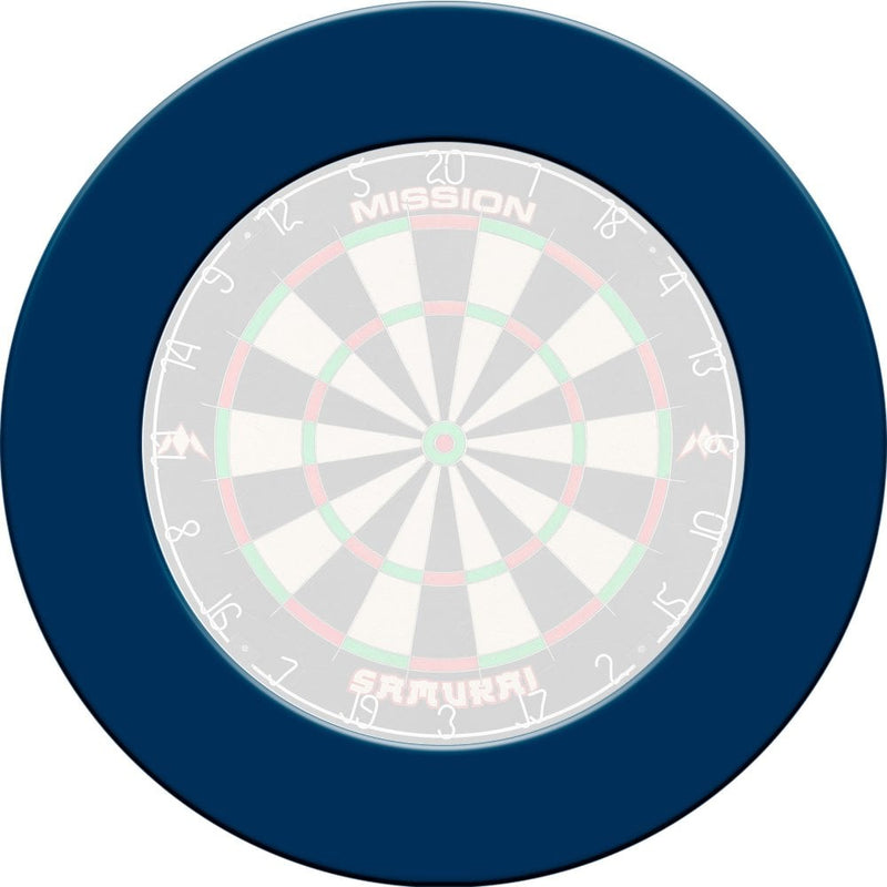 Mission Mission Dartboard umgeben schweres Blau