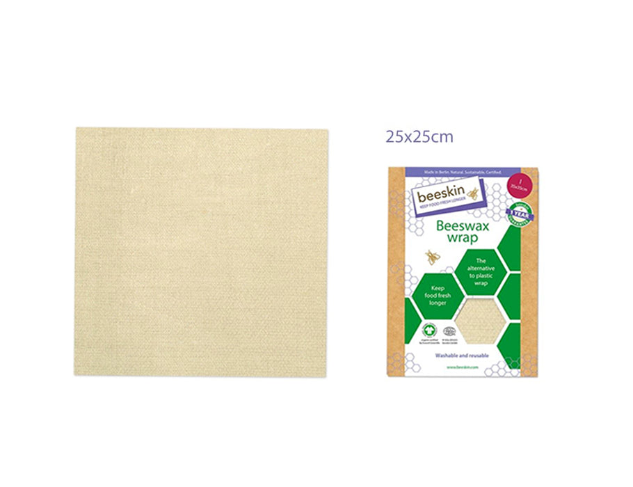 Bienenkinne Bienenwaschlappen Medium 25x25 Natürlicher Druck