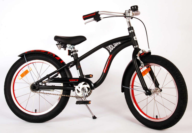 Volare Miracle Cruiser Kinderfahrrad - Jungen - 18 Zoll - Matt Black - Prime Collection