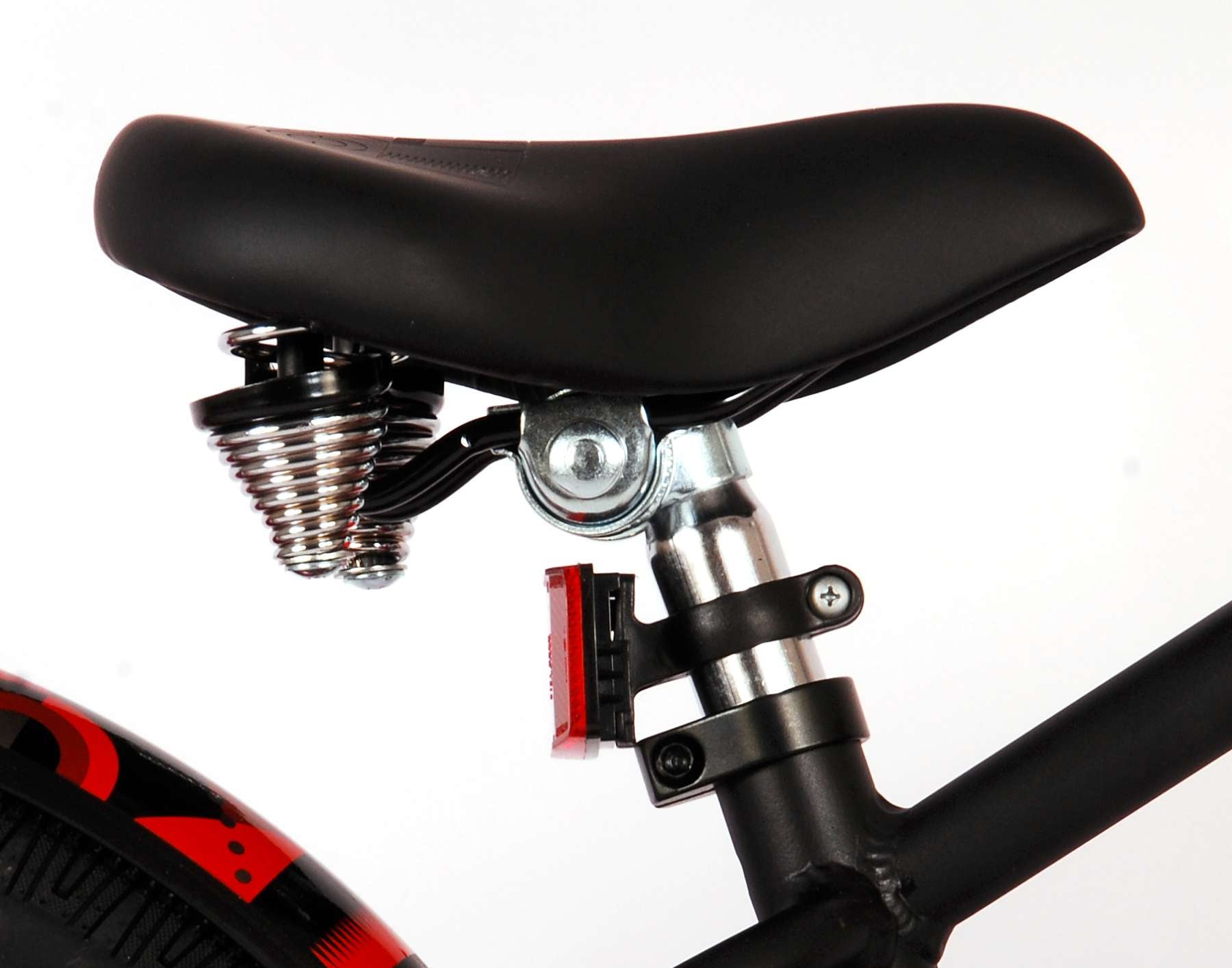 Volare Miracle Cruiser Kinderfahrrad - Jungen - 18 Zoll - Matt Black - Prime Collection