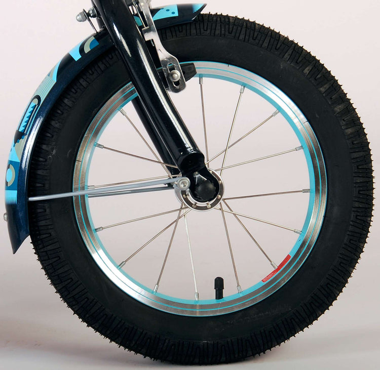 Volare Miracle Cruiser Kinderfahrrad - Jungen - 14 Zoll - Matt Blue - Prime Collection