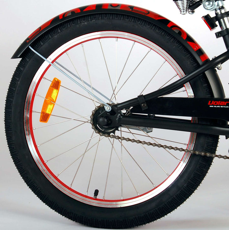 Volare Miracle Cruiser Kinderfahrrad - Jungen - 20 Zoll - Matt Black - Prime Collection