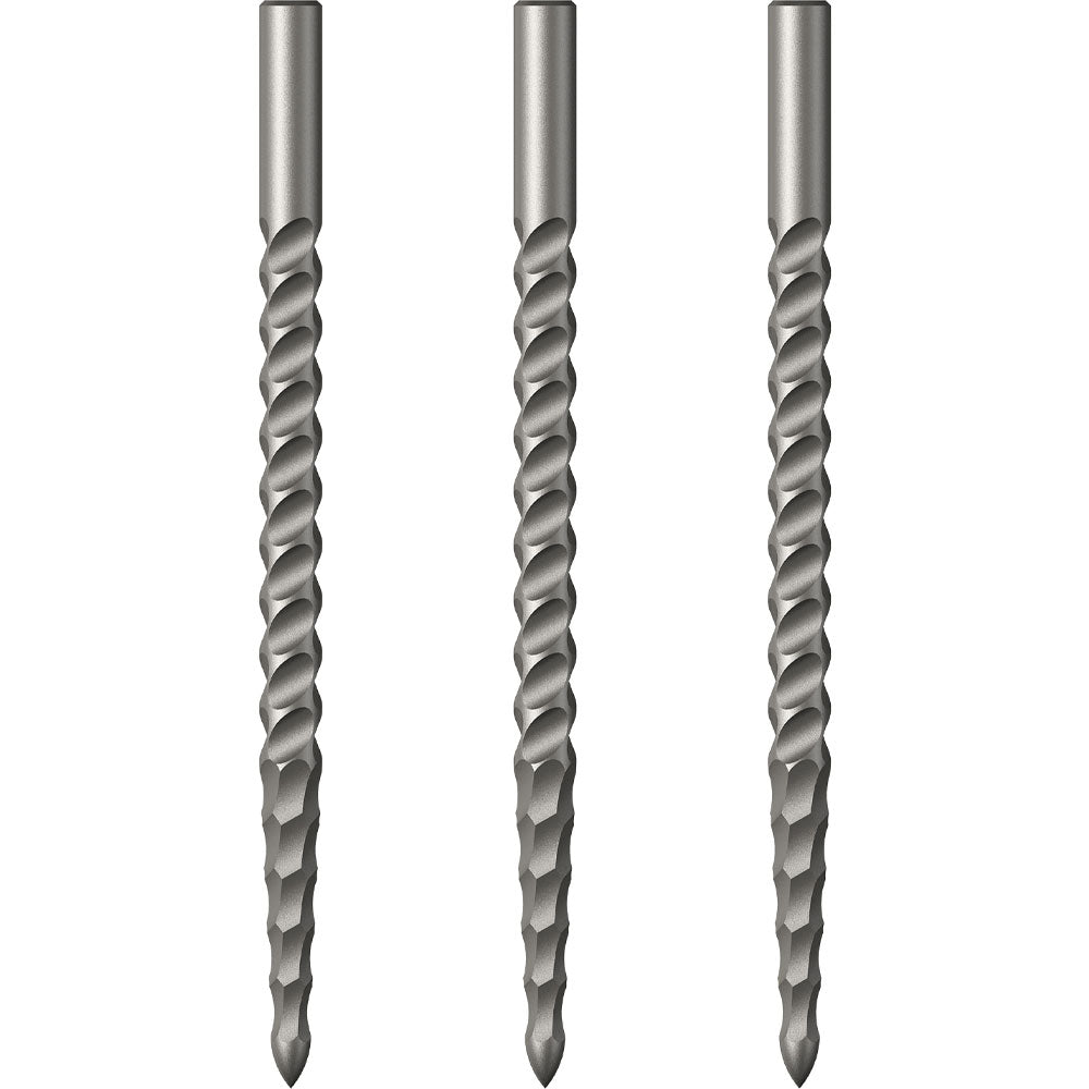 Mission Mission Mond CS Tipp Dart Punkte Silber 40 mm