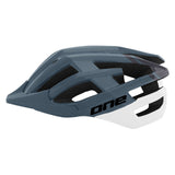 Ein Helm MTB Race M L (57-61) grau weiß - afbeelding 3