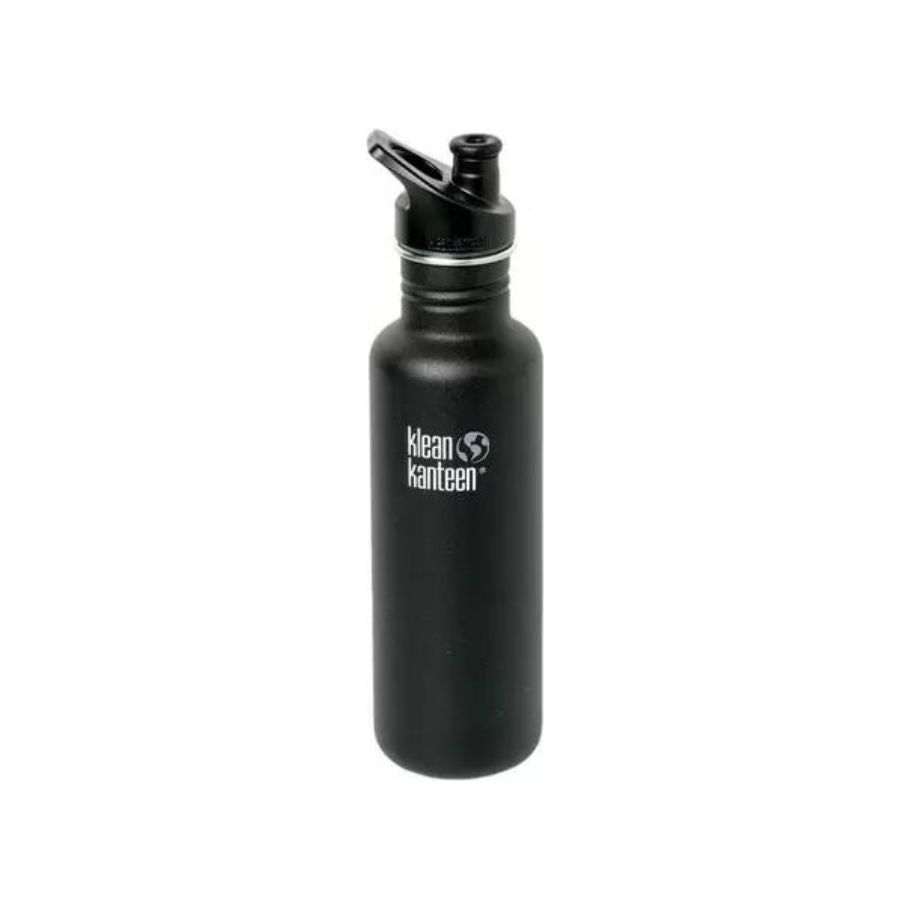 Klean Kanteen Trinkflasche Sportdop 800 ml (27oz) Schwarz