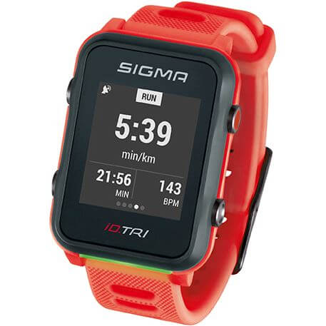 Sigma id.tri neon rot basic zs harts gps acti ant+ ble + sensor set