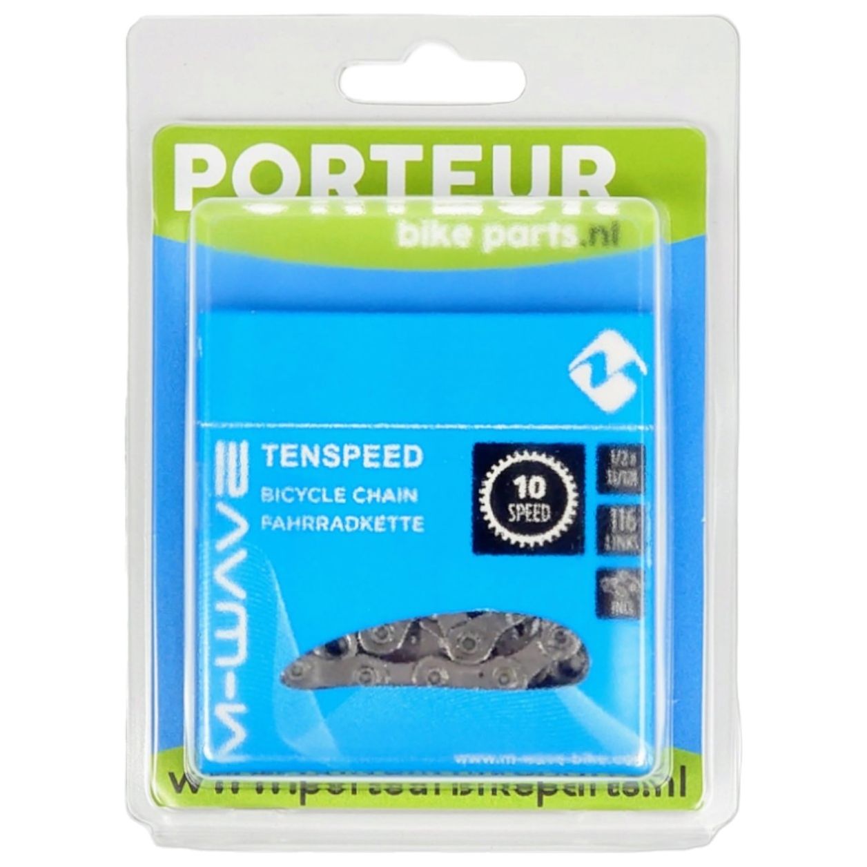 Portur-Kette Portur M-Wave 1 2x11 128