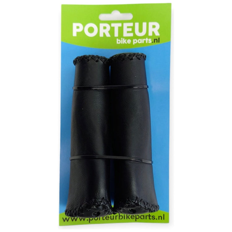 Portur verarbeitet Portur Lederflügel schwarz