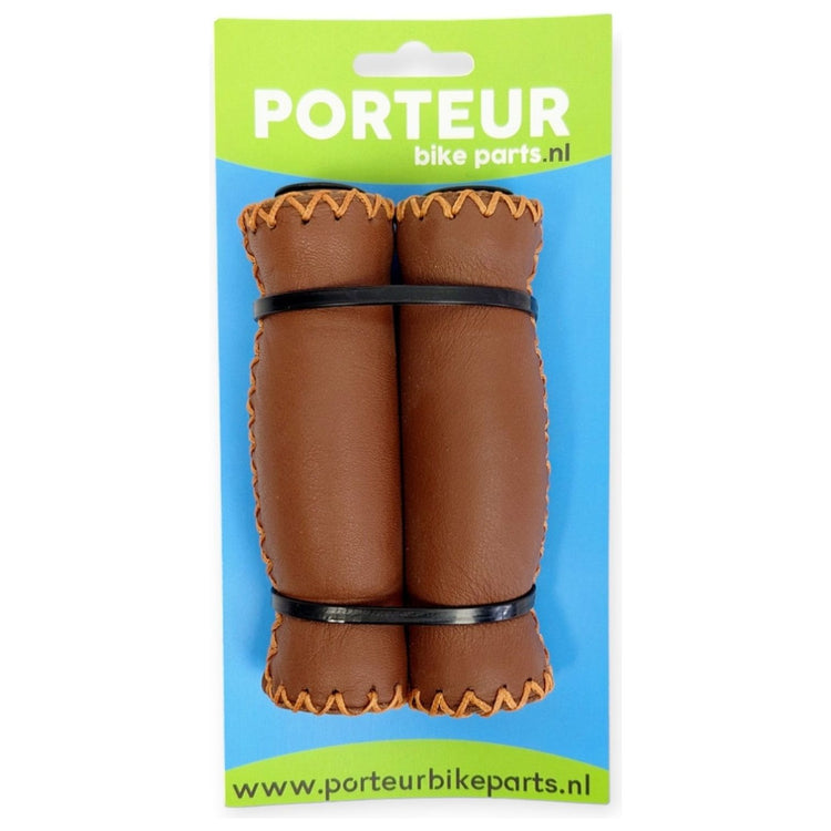 Portur verarbeitet Portur -Lederbraun