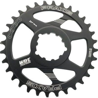 Praxiskette Top 1x MTB DM-A 30T Stahlschwarz