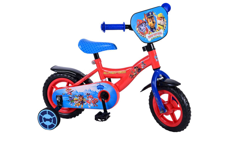 PAW Patrol Kinderfahrrad - Jungen - 10 Zoll - Rotblau - Thrapper