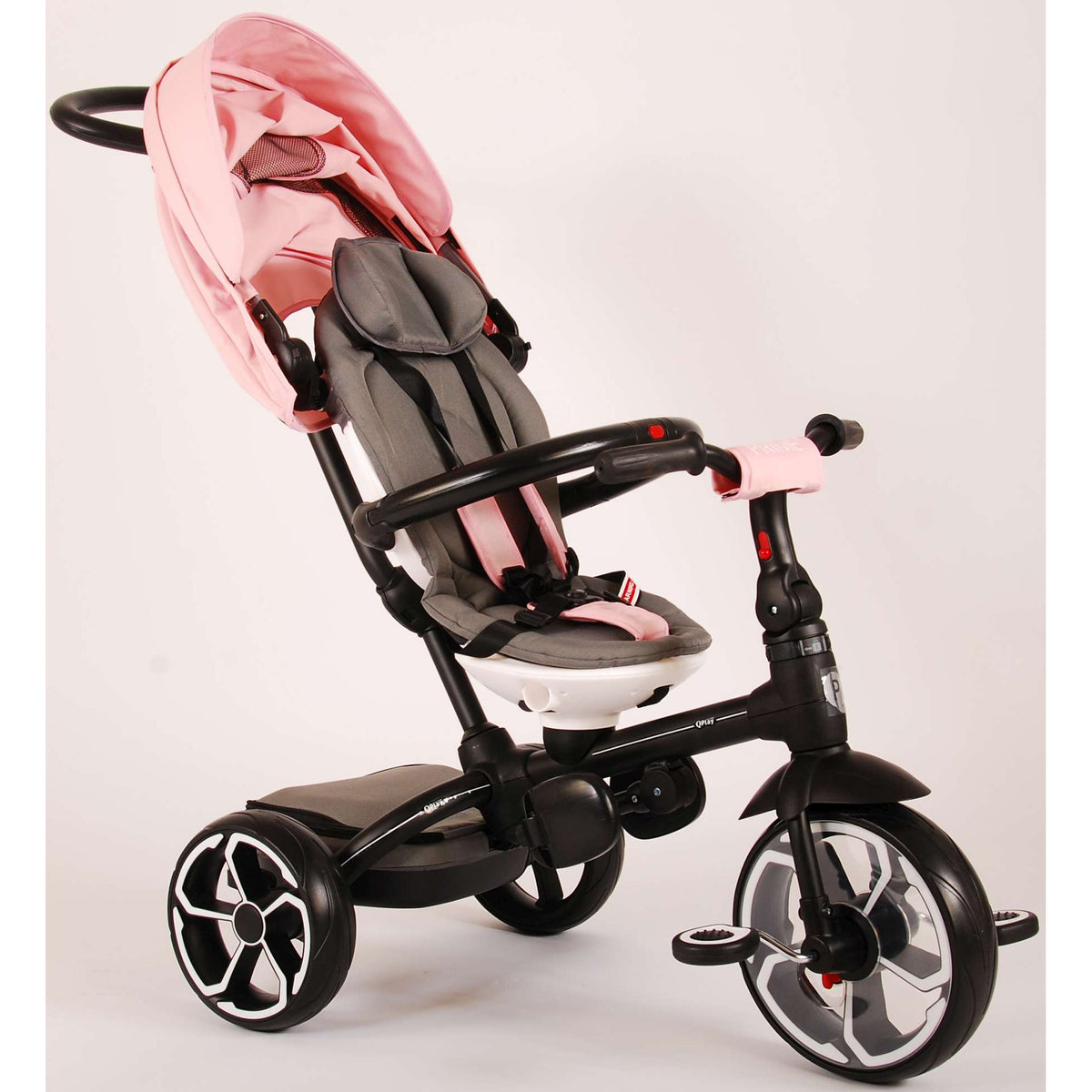 Qplay Dreirad Prime 4 in 1 – Mädchen – Pink