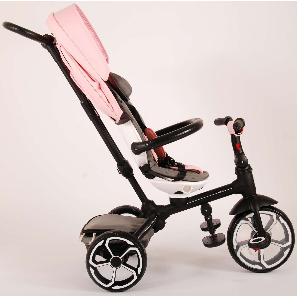 Qplay Dreirad Prime 4 in 1 – Mädchen – Pink