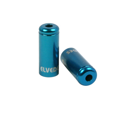 ELVEDES Kabelhut 5mm Aluminiumblau (10st)