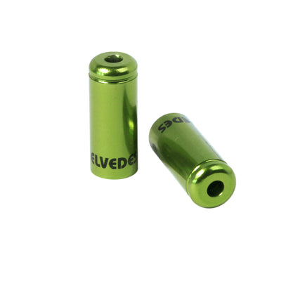 ELVEDES Kabelhut 5mm Aluminiumgrün (10st)