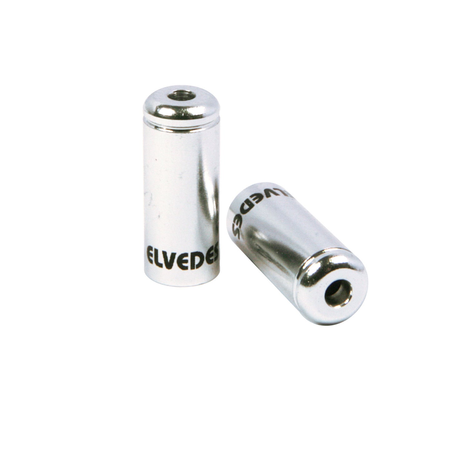 ELVEDES Kabelhut 5mm Aluminium Silber (10st)