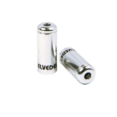 ELVEDES Kabelhut 5mm Aluminium Silber (10st)