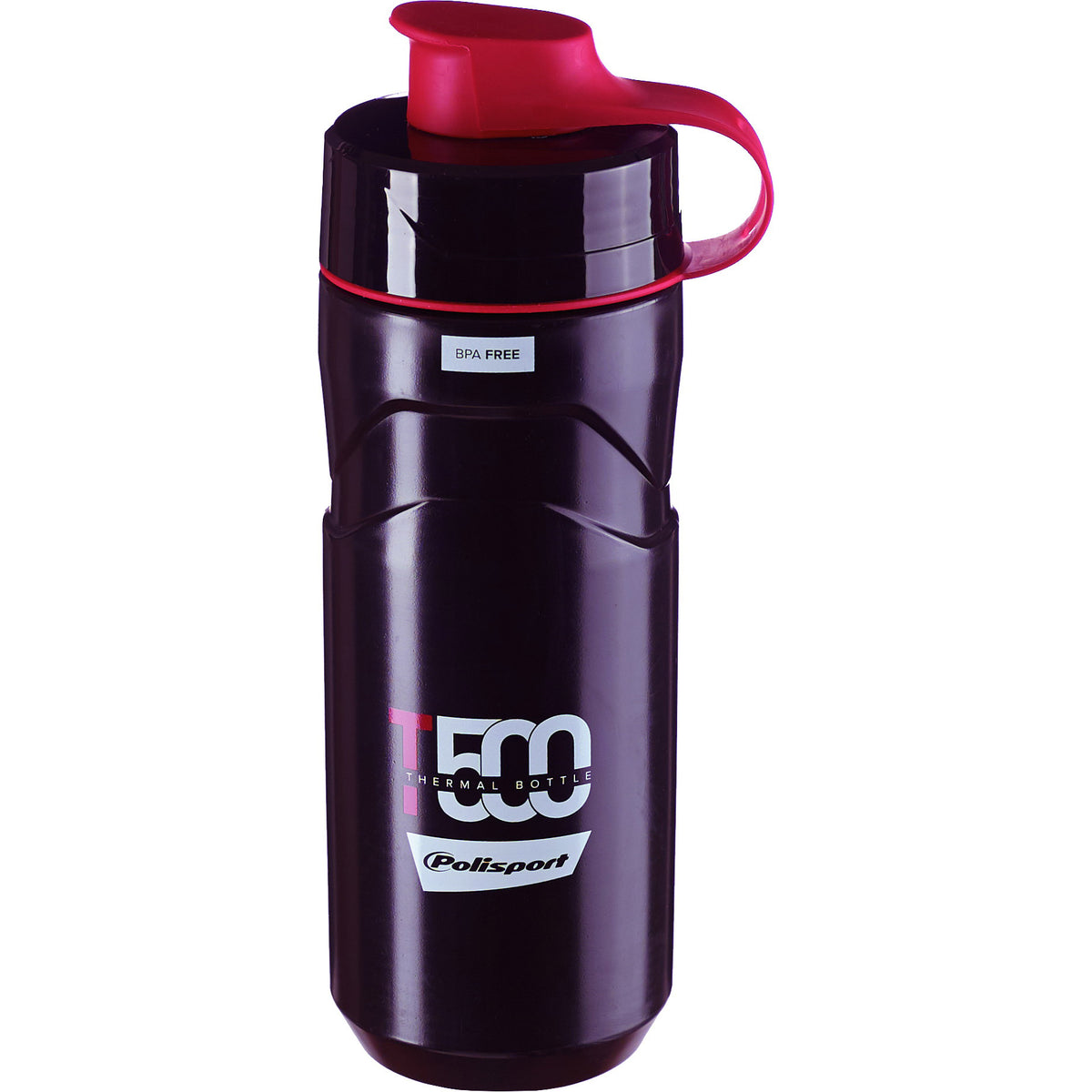 Polisport Flasche Thermal T500 500ml schwarz-rot