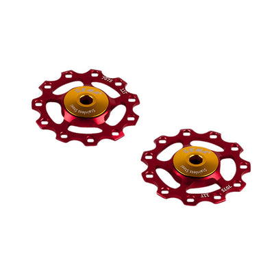 Cema Deraaleur Swies Alu 9 10 11V RVS rot
