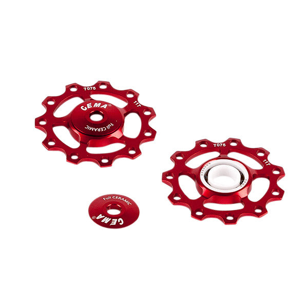 Cema Deraaleur Swies Alu 9 10 11V Voll Keramikrot