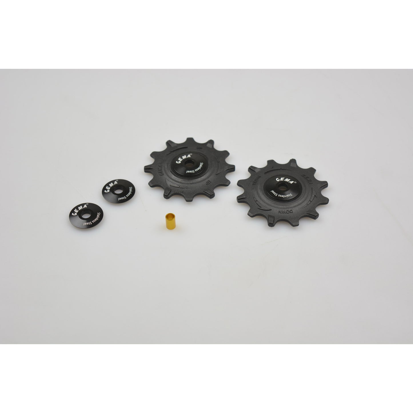 Cema Deraaleur Swies PVC SRAM XX1 XO1 11V Edelstahl Schwarz