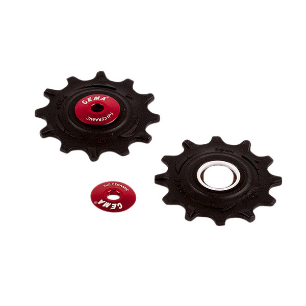 Cema Deraaleur Swies PVC SRAM XX1 XO1 11V Edelstahl Schwarz