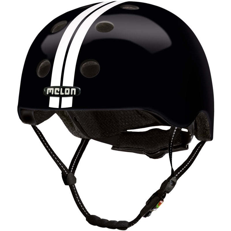 Urban Active Fahrradhelm schwarz weiß Größe 46-52 cm