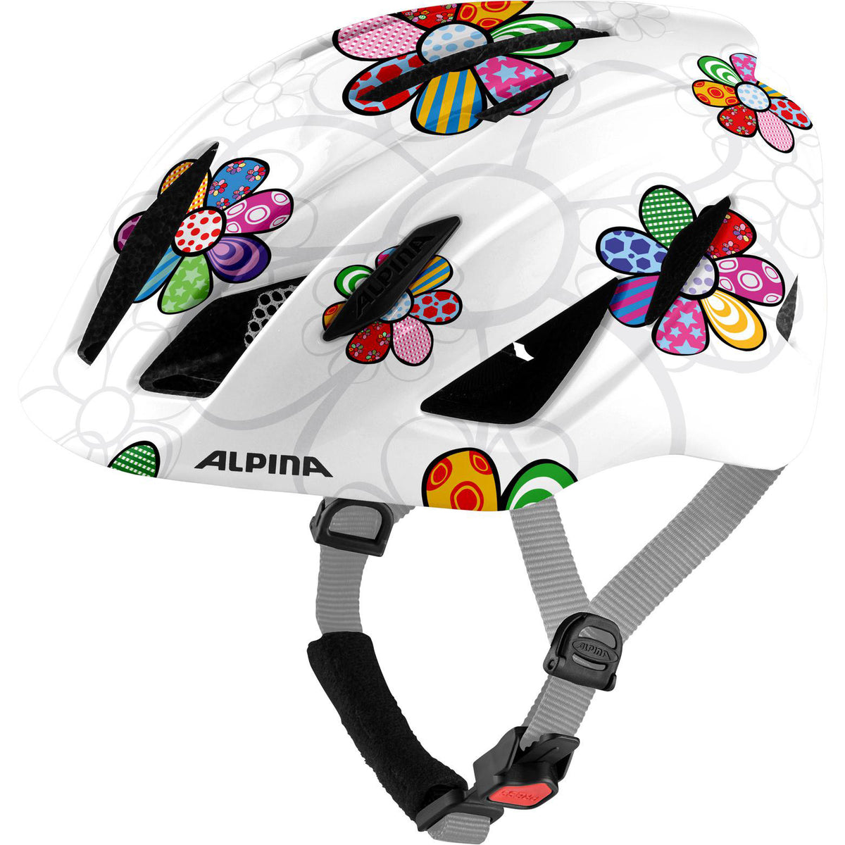 Alpina Helm Pico perlweiß-blumenglänzend 50-55