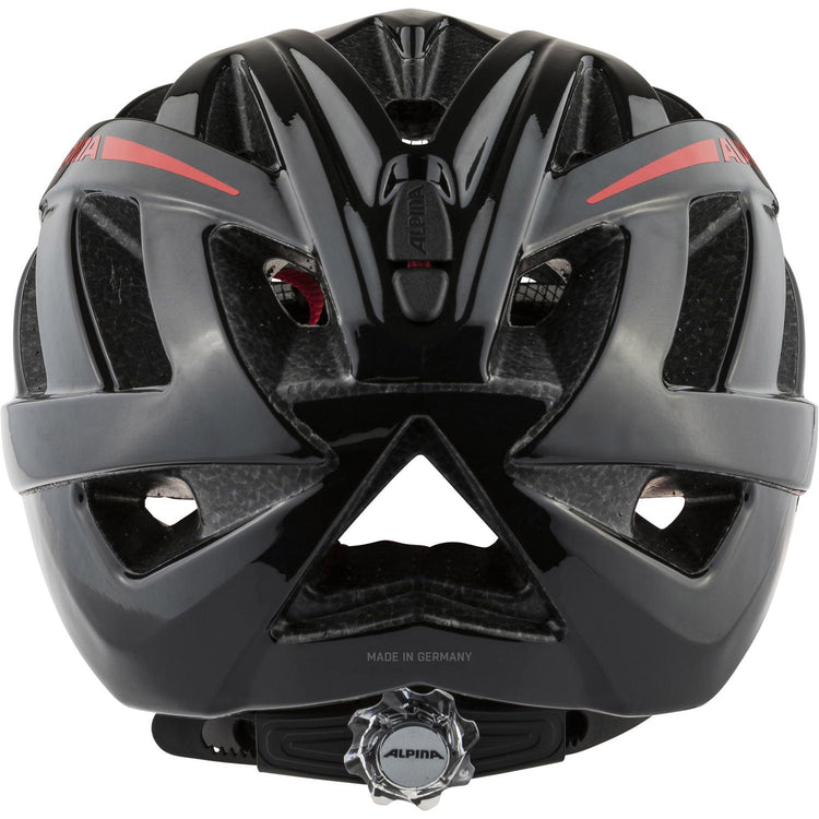 Olympischer Sportbekleidung Helm Panoma 2.0 Schwarz-Red Gloss 56-59